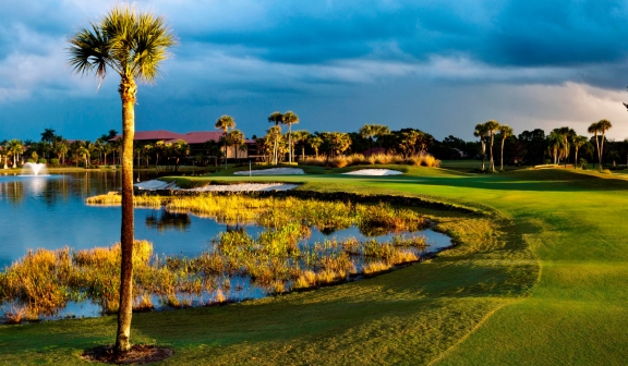 The Palmer Golf Course at PGA National Resort in Palm Beach Florida