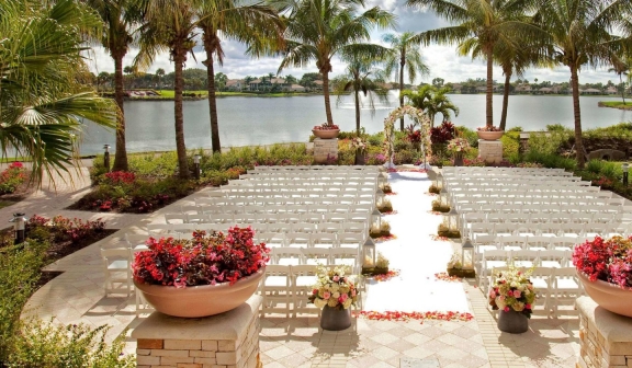 Lakeside wedding venue
