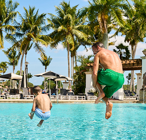 Family Pool Day