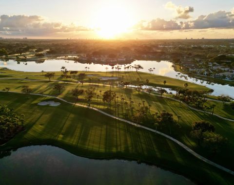 Champion course drone image