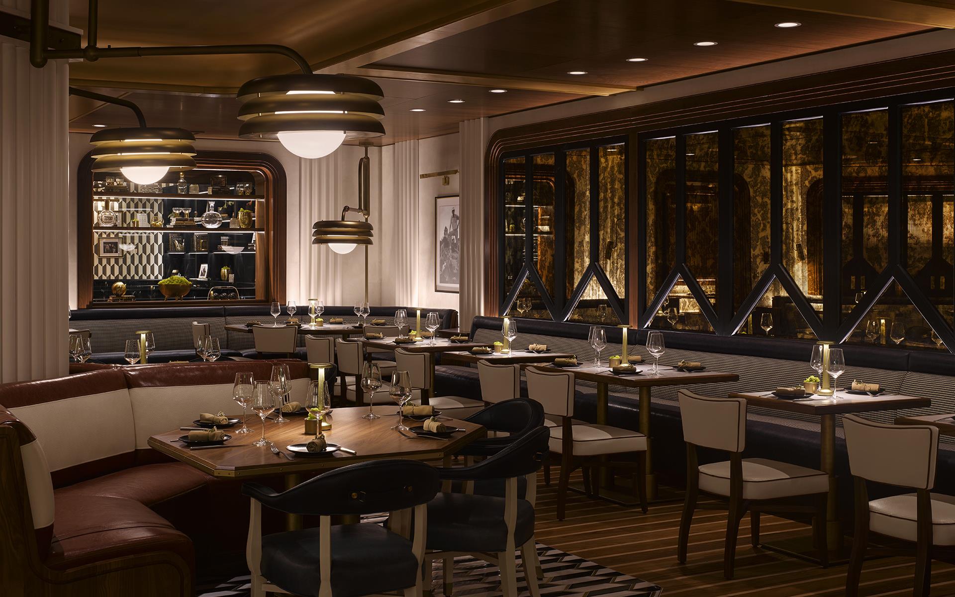 The Butcher's Club dining area.