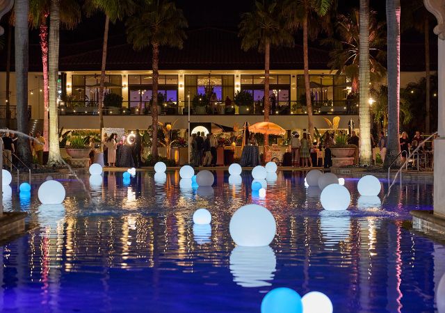 event at PGA National resort pool