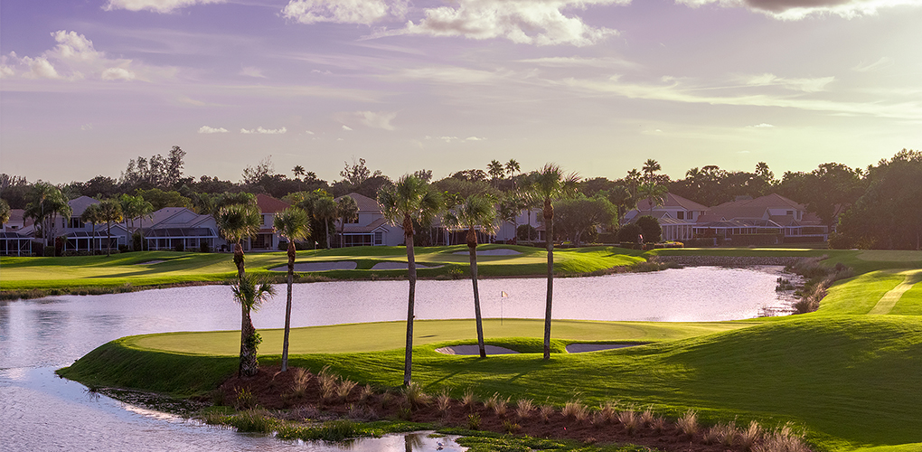 Hole 15 sunlight 