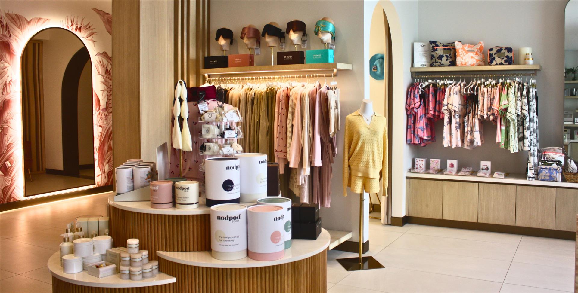 wellness retail store.
